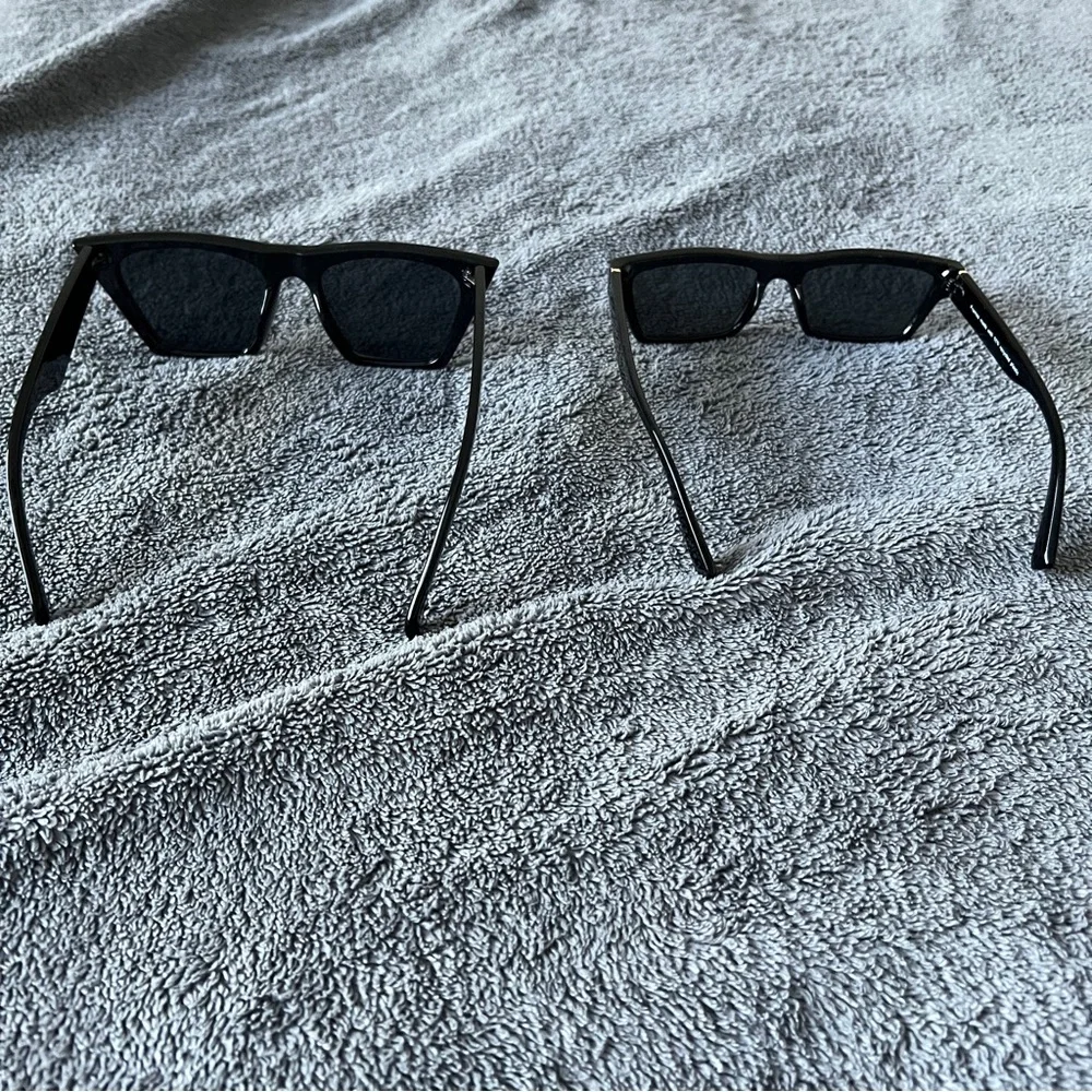 🔥Trendy Black Square Sunglasses Set